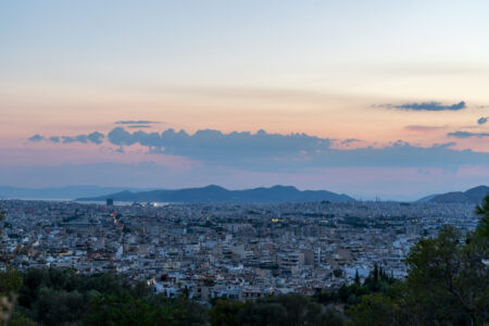Athen Night Skyline 2