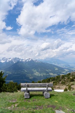Innsbruck Berge Bank Aussicht