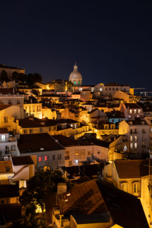 Lissabon Skyline Nacht 1