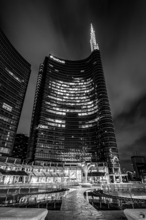 Mailand Skyscraper Nacht