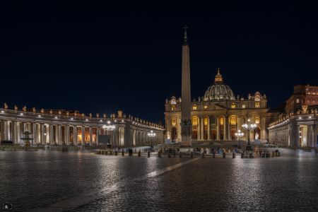 Rom Vatikanstadt Nacht
