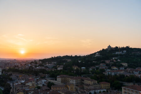 Verona Sonnenuntergang Skyline 3